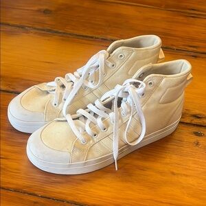 Adidas High-Top Canvas Sneakers